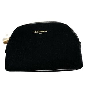 NWoT Dolce & Gabbana Beauty Bag in Velvet Black